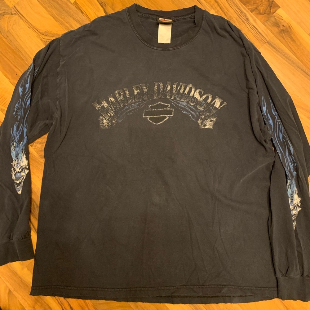 Vintage Harley Davidson long sleeve shirt